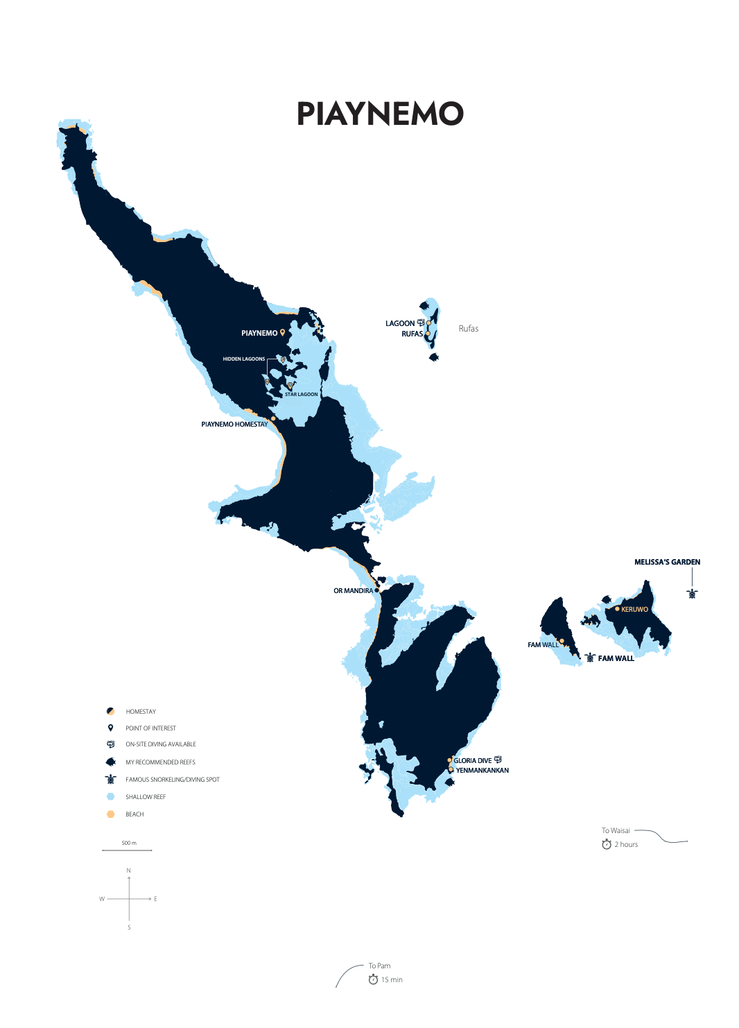 The homestay maps